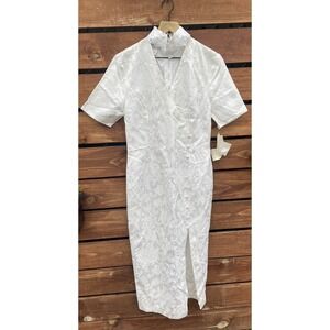 Vtg 80's Scott mcClintock Wedding Dress Sz. Small New